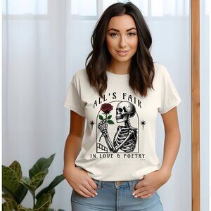 All's Fair In Love And Poetry Tee, Tortured Poets Department Shirt